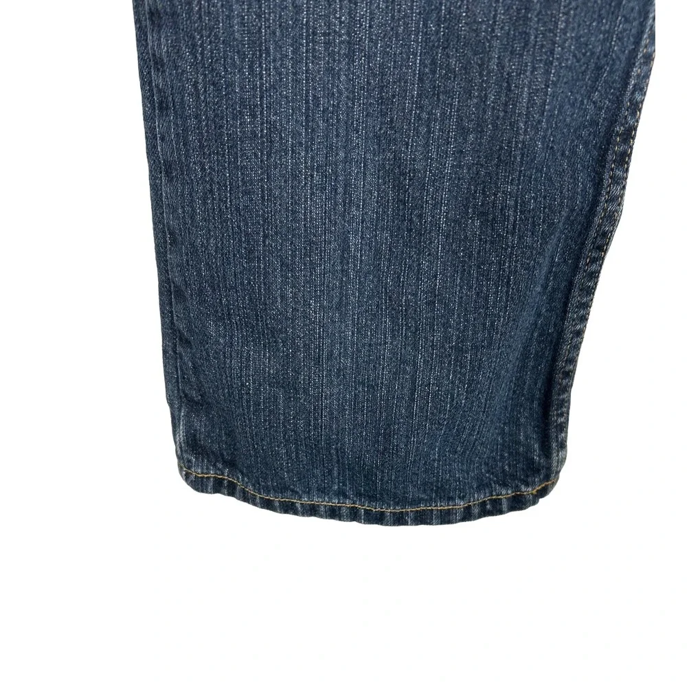 Old Navy Blue Jeans Womens 4 Low Waist Bootcut Denim Medium Wash 100%‎ Cotton